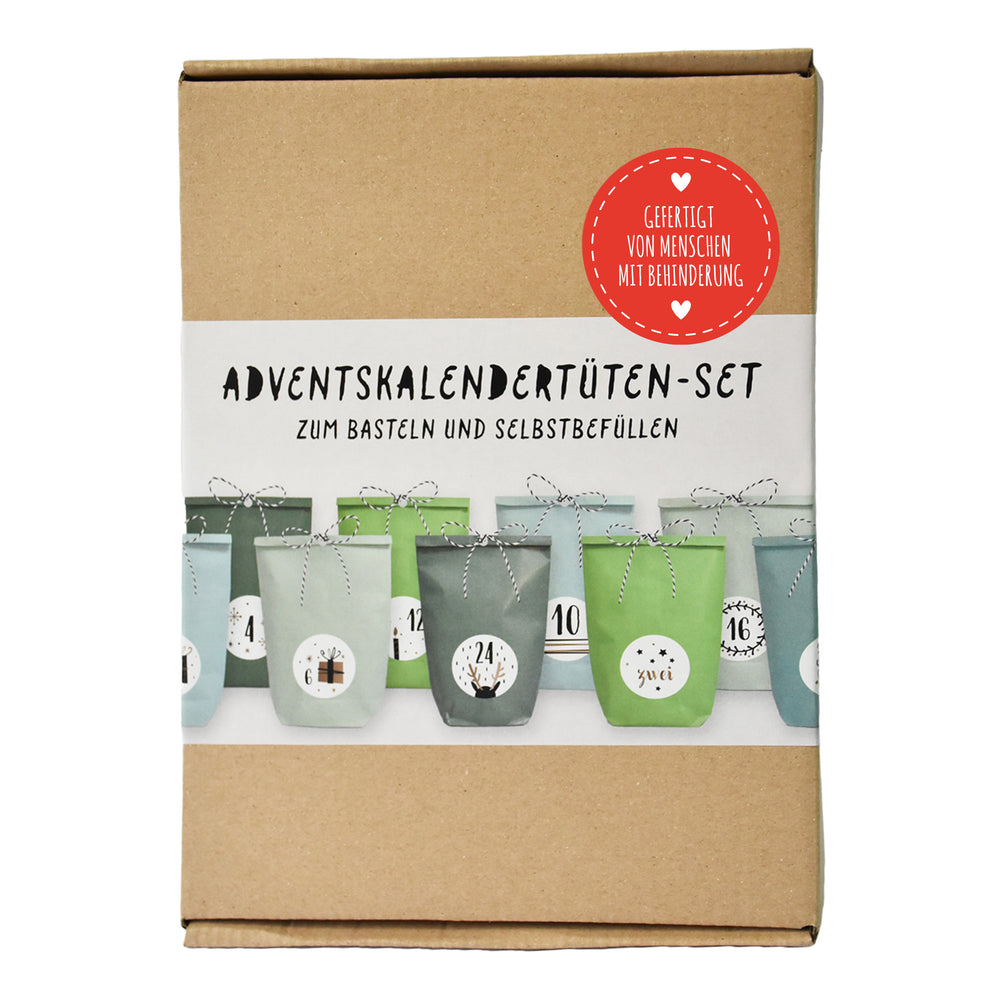 Adventskalender DIY Set grün – Bild 6