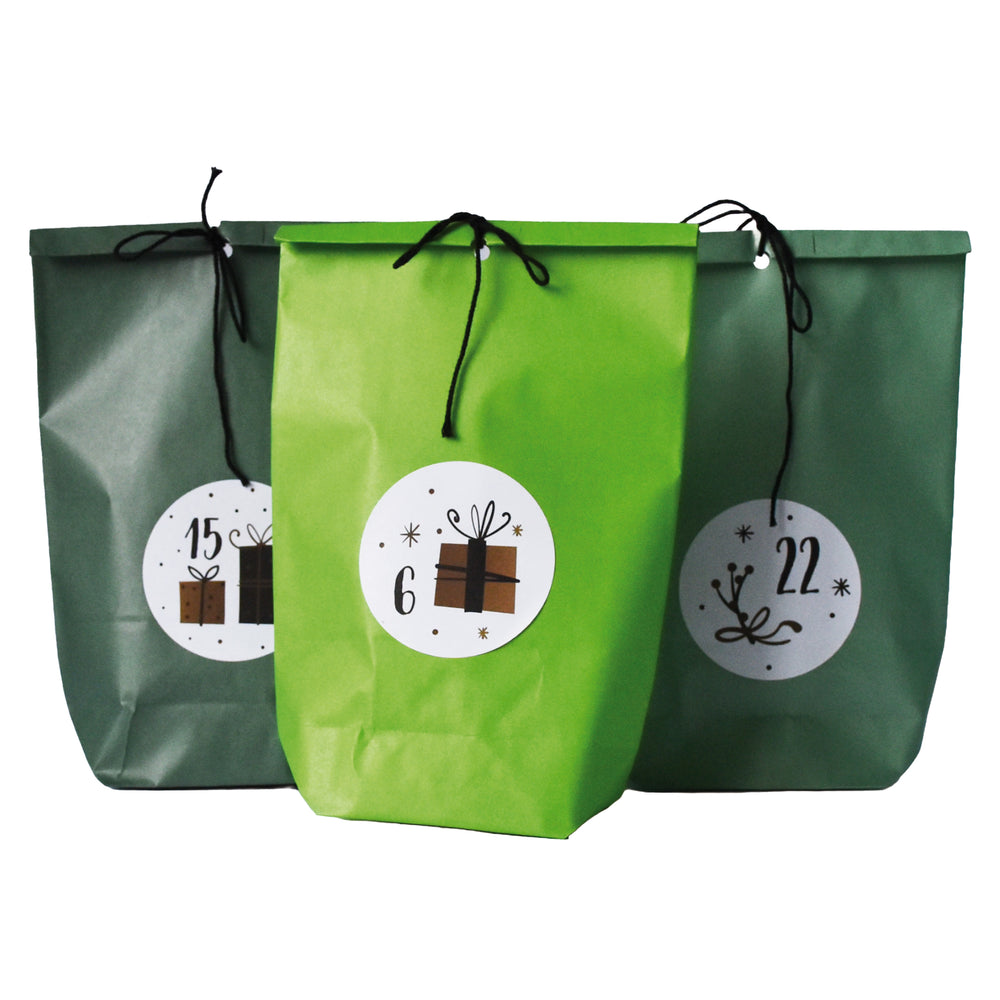 Adventskalender DIY Set grün – Bild 1