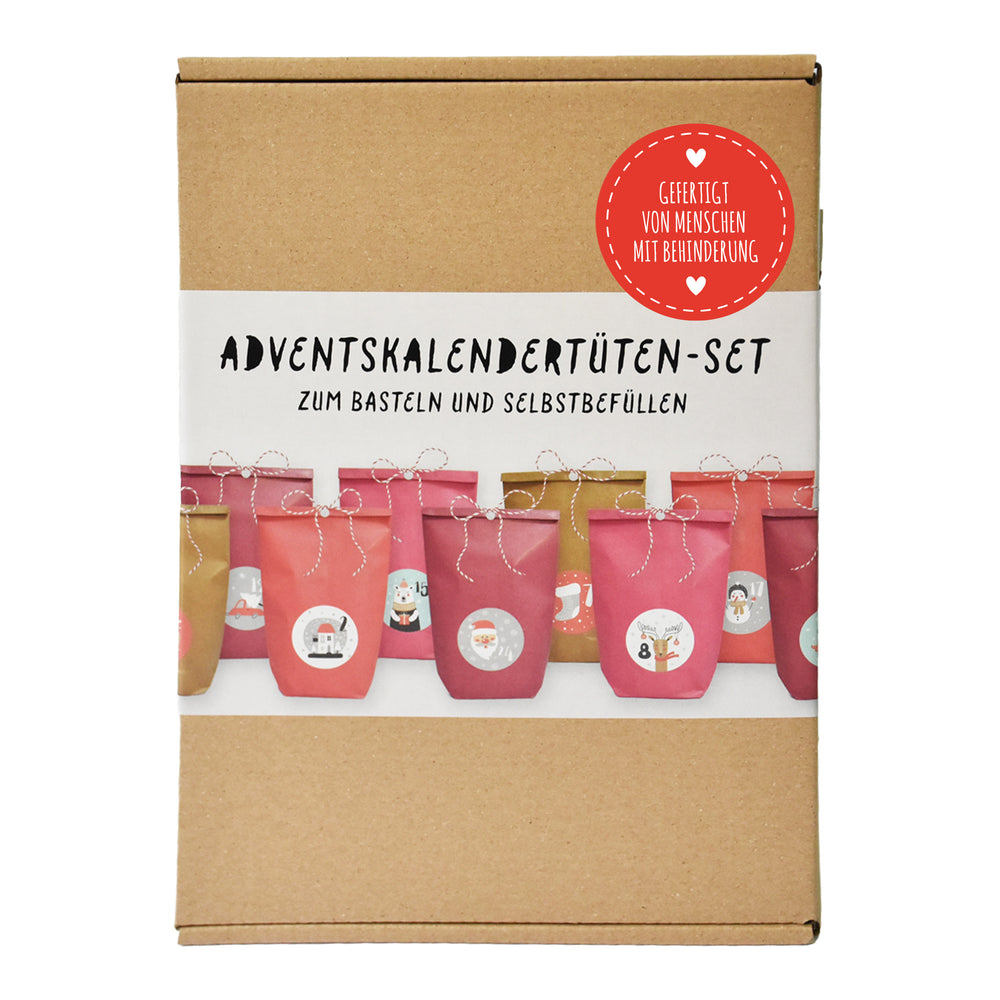 Adventskalender DIY Set rot – Bild 7
