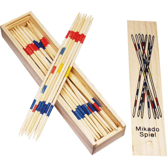 Mikado Spiel in Holzbox
