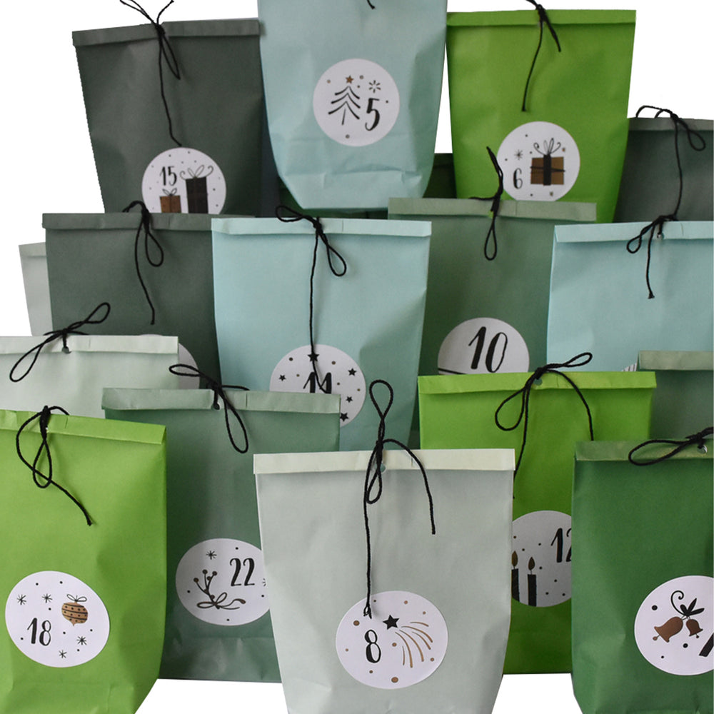 Adventskalender DIY Set grün  – Bild 4