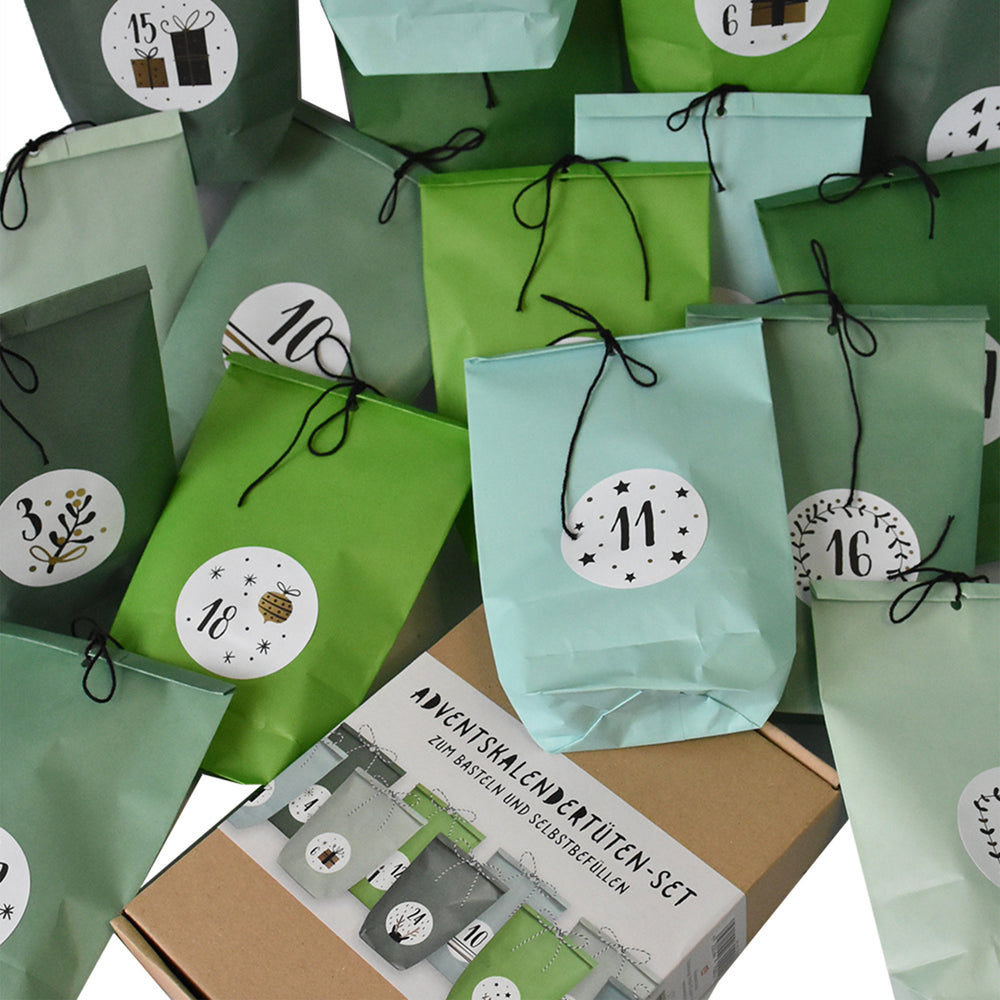 Adventskalender DIY Set grün  – Bild 3