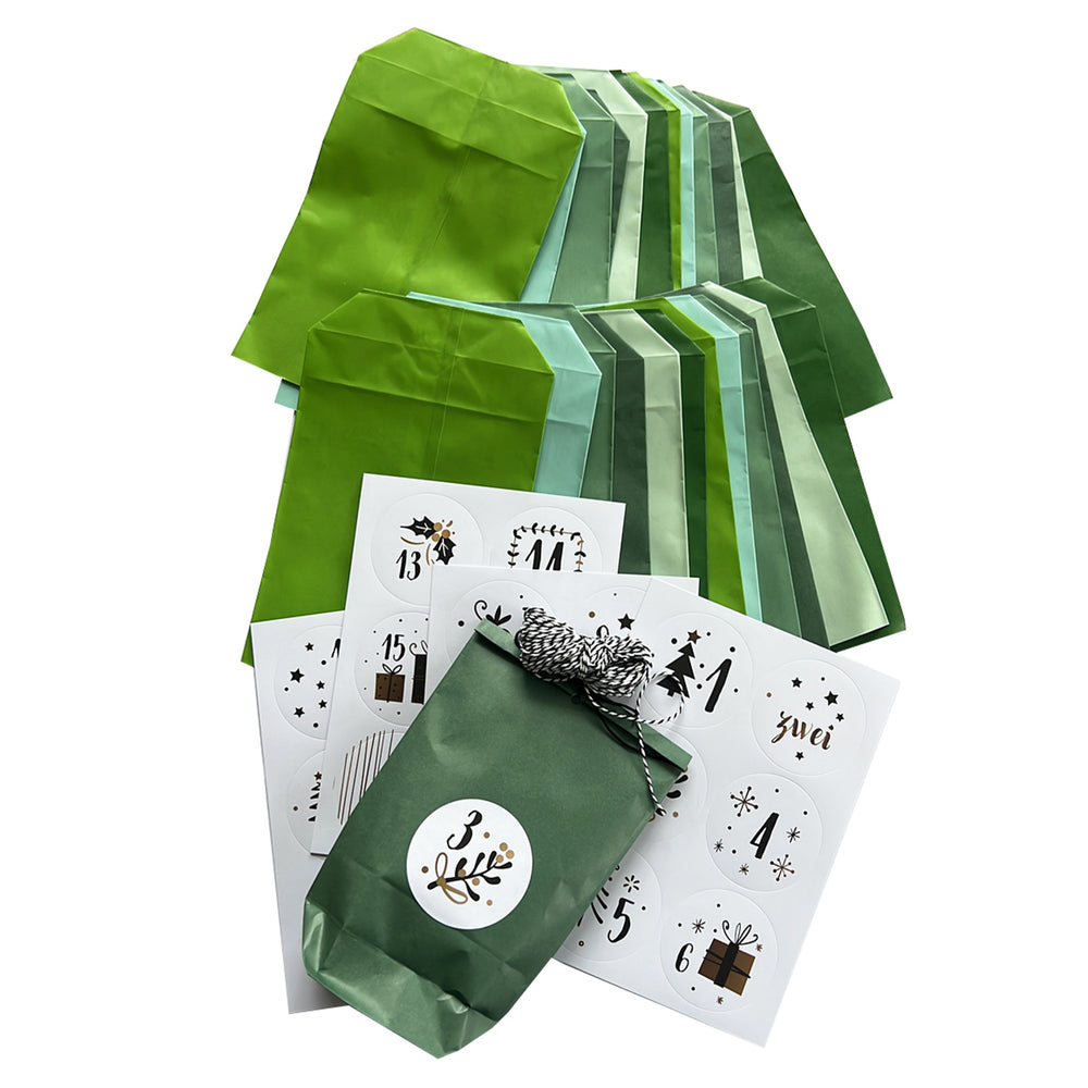 Adventskalender DIY Set grün  – Bild 5