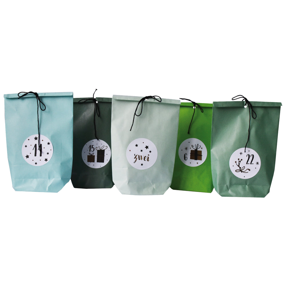 Adventskalender DIY Set grün 