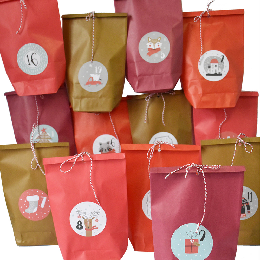 Adventskalender DIY Set rot  – Bild 4