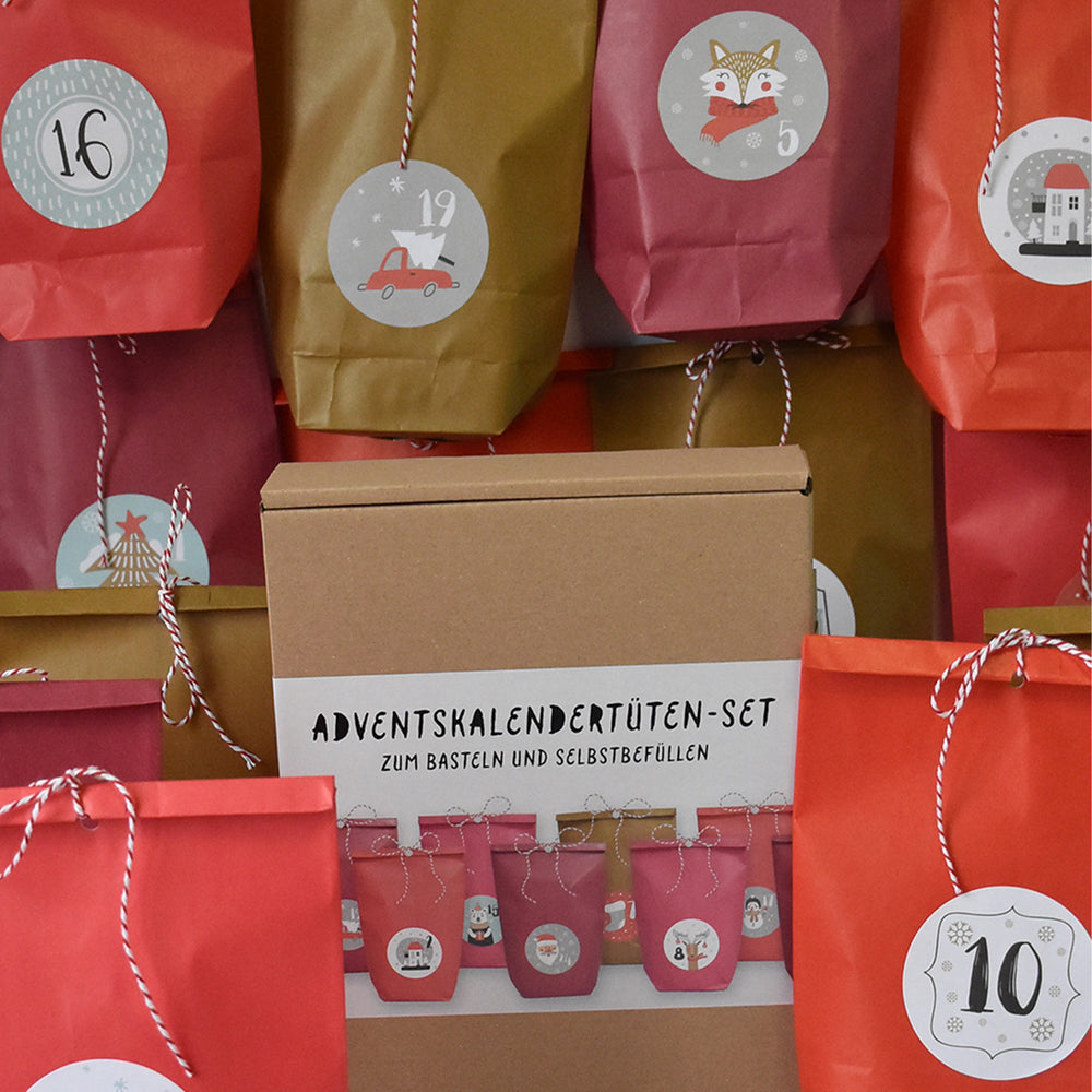Adventskalender DIY Set rot  – Bild 6