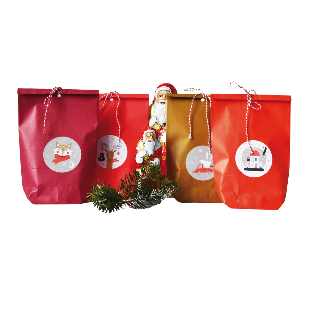 Adventskalender DIY Set rot  – Bild 2