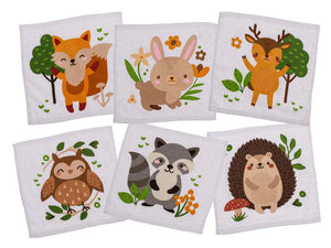 Magisches Handtuch Waldtiere