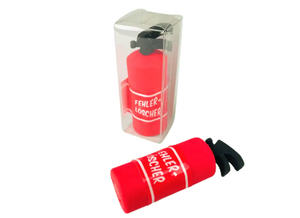 Radiergummi Feuerlöscher