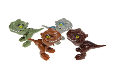 Fingerbeißender Dinosaurier