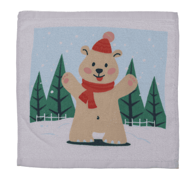 Magisches Baumwoll-Handtuch – Winter Friends